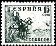 Spain 1948 Cid 10 CTS Green Edifil 1046. 1046. Uploaded by susofe